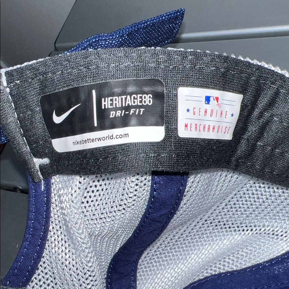 Nike Dri-Fit LA 6-Panel Dodgers Blue/White Mesh Baseball/Dad’s Cap - Picture 7 of 9